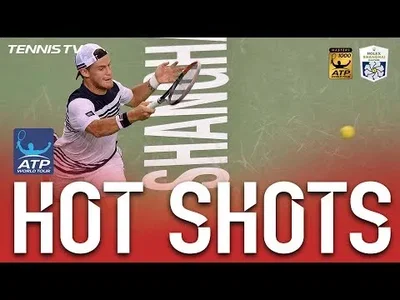 Superb defense from Schwartzman against Federer in Shanghai