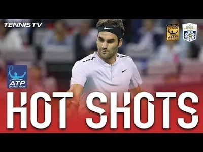 Federer perfect backhand to break Nadal in Shanghai