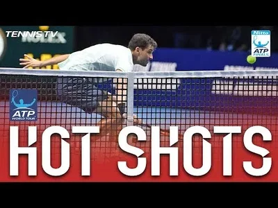 Sensational touch at the net from Dimitrov in London - ATP Finals