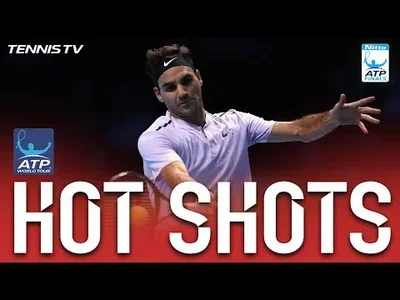 Two superb rallies between Federer and Zverev in London