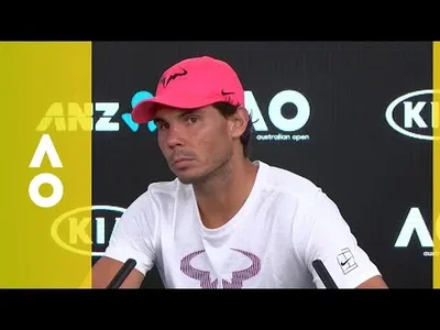 Nadal press conference after he retires from Australian Open