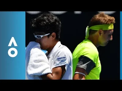 Never-ending rally between Chung and Sandgren in Melbourne