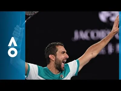 Cilic match point and joy against Edmund at the Australian Open