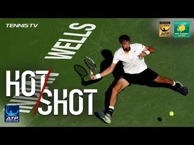 What a point between Federer and Chardy at Indian Wells !