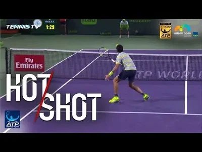 Huge rally between Raonic and Schwartzman at Miami