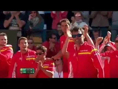 From Nadal to Ferrer, Top 10 hot shots of Sunday in Davis Cup