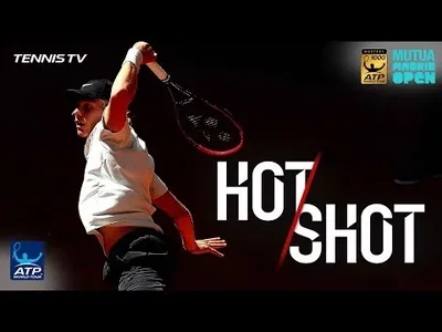 Superb rally between Shapovalov and Raonic in Madrid