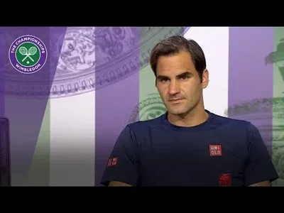 Federer press conference after his defeat against Anderson at Wimbledon