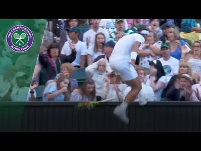 Nadal ends up his race in crowd against Del Potro at Wimbledon