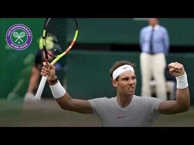 Nadal wins enormous all-court point against Djokovic at Wimbledon
