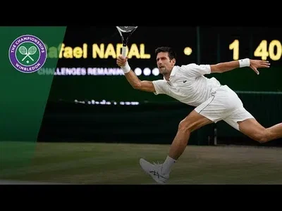 Epic Djokovic vs Nadal Highlights in Wimbledon semi-finals