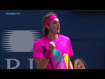 Tsitsipas backhand jewel to break Djokovic in Toronto