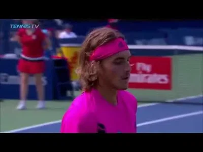 Tsitsipas forces tie-break in style against Zverev in Toronto