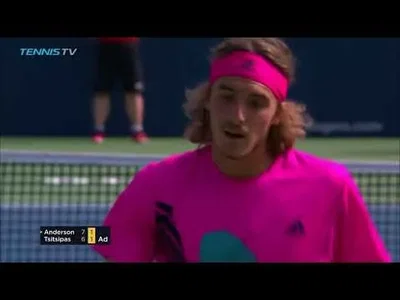 Tsitsipas turns defence into attack against Anderson in Toronto