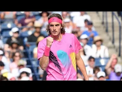 Power and precision from Tsitsipas against Anderson in Toronto