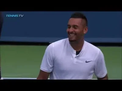 A SABR, a tweener, Kyrgios and Del Potro take good time in Cincinnati