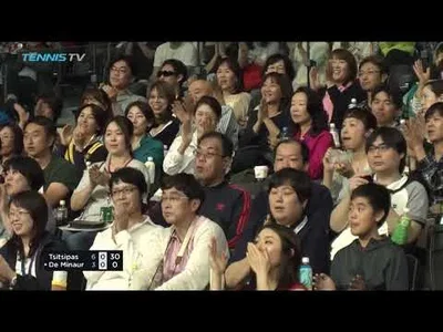 Superb rally between De Minaur and Tsitsipas in Tokyo