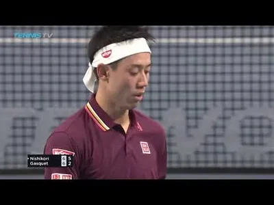 Nishikori turns defence into attack against Gasquet in Tokyo 