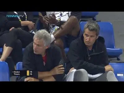 Thiem outstanding pass against Ebden in Shanghai