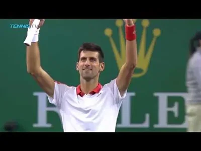 Highlights of Djokovic's easy win over Zverev in Shanghai semifinal.