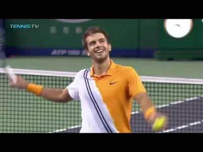 The superb match point of Coric-Federer in Shanghai