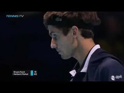 Herbert/Mahut prevail against Sock/Bryan in 'Ridiculous' rally in London