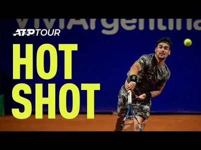 Fognini rips meteoric forehand winner against Munar in Buenos Aires