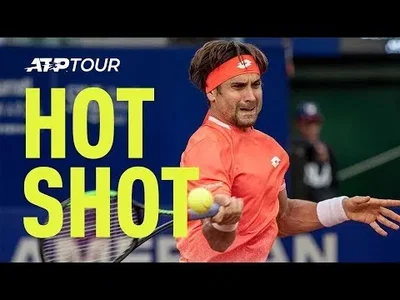 Ferrer hits a return winner to take 1st set against Ramos-Vinolas in Buenos Aires