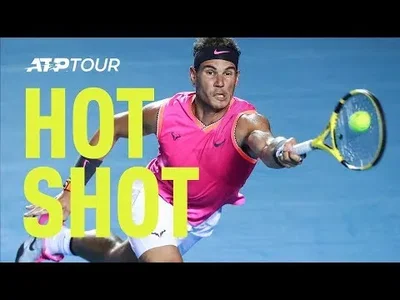 Nadal's wicked Forehand sets up perfect volley in Acapulco