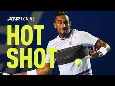 Kyrgios rips supersonic forehand against Wawrinka in Acapulco !