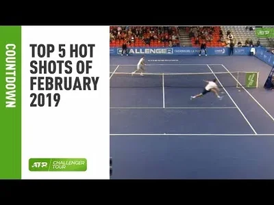 Top 5 hot shots of february on Challenger Tour