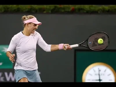 Kerber hits splendid pass against Sabalenka in Indian Wells
