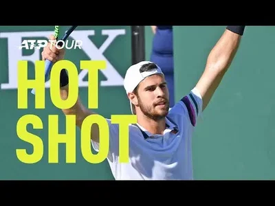 Khachanov so strong to win this point against Nadal at Indian Wells