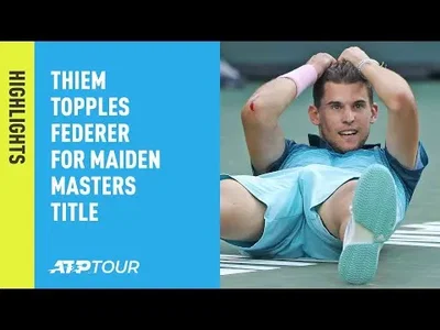 Highlights of Thiem's victory over Federer in Indian Wells Final