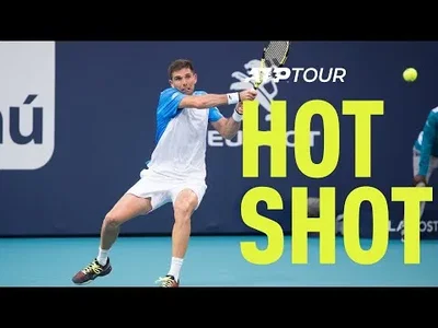 Delbonis finds the line, breaks back and annoys Djokovic in Miami