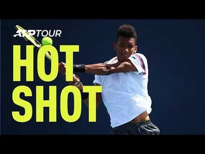 Auger-Aliassime shows how you finish off a set in Miami