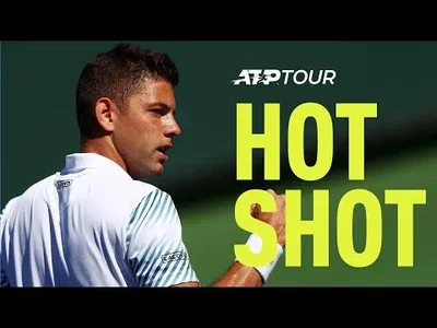 Krajinovic's wonderful defense against Federer in Miami