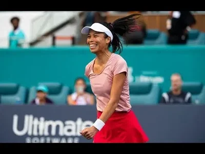Amazing touch from Hsieh against Wozniacki in Miami
