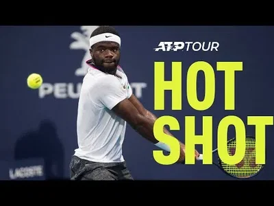 Tiafoe fools Goffin with sick drop shot at Miami