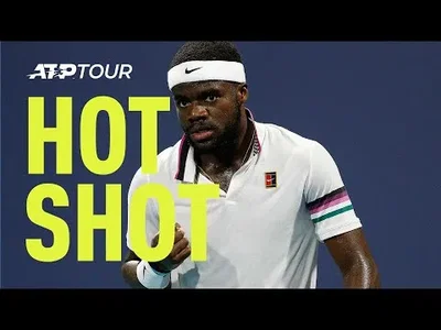 Tiafoe couldn't hit a drop volley better than this against Shapovalov in Miami