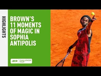 Dustin Brown's 11 Moments Of Magic In Sophia Antipolis