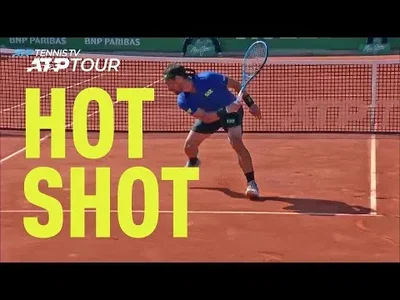 Fognini Hot Shot compilation against Rublev in Monte-Carlo