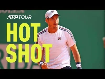 Fantastic defense from Lajovic against Fognini in Monte-Carlo final