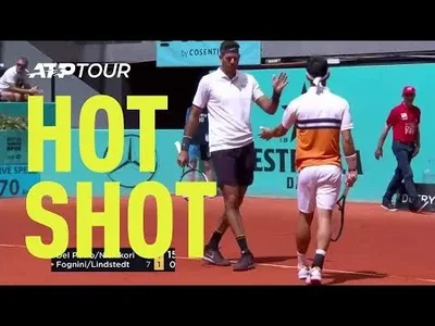 Del Potro already made his comeback in double on Monday in Madrid