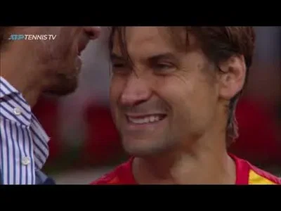 David Ferrer retirement ceremony and emotional speech in Madrid