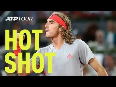 Tsitsipas' superb volley winner against Nadal in Madrid
