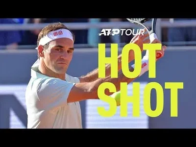 Federer's nasty dropper forces Coric to run into the net in Rome