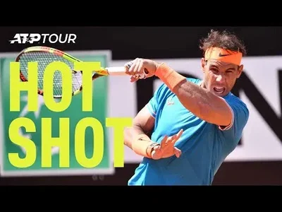 Nadal shows why you should never test his forehand in Rome