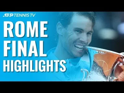 Highlights of Nadal win over Djokovic in Rome Final