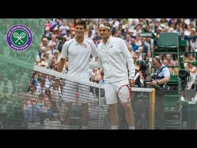 Federer vs Djokovic - their best points at Wimbledon